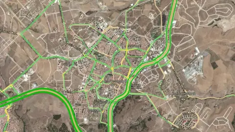 Ankara Pursaklar Trafik Durumu Yol Durumu