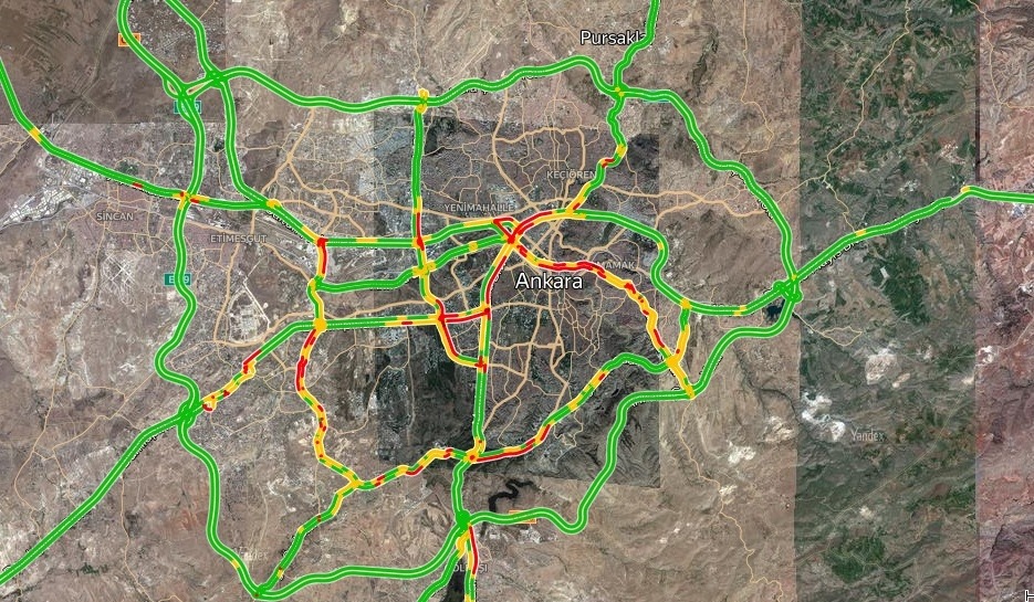 Ankara Trafik Durumu Yol Durumu