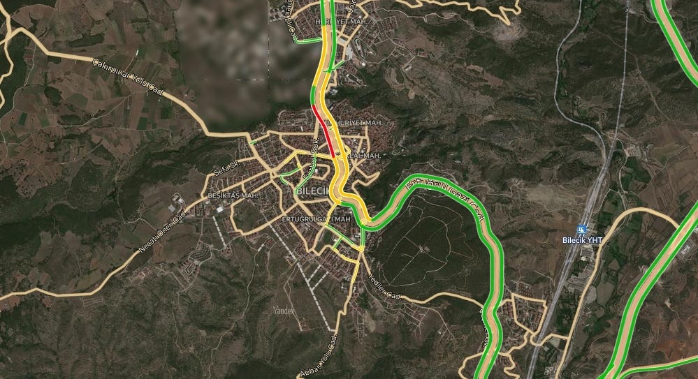 Bilecik Trafik Durumu Yol Durumu