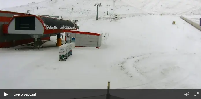 Erciyes Kayak Merkezi Keven Alt İstasyon Canlı İzle