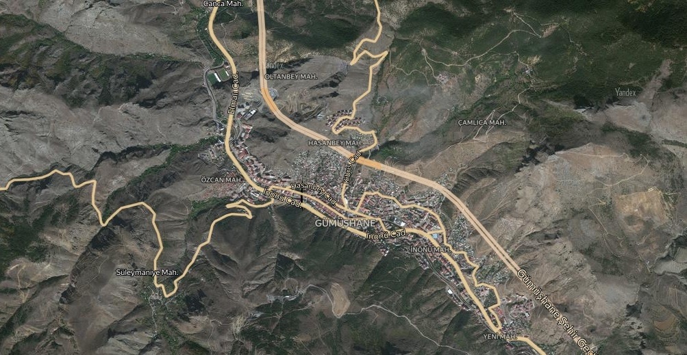 Gümüşhane Trafik Durumu Yol Durumu