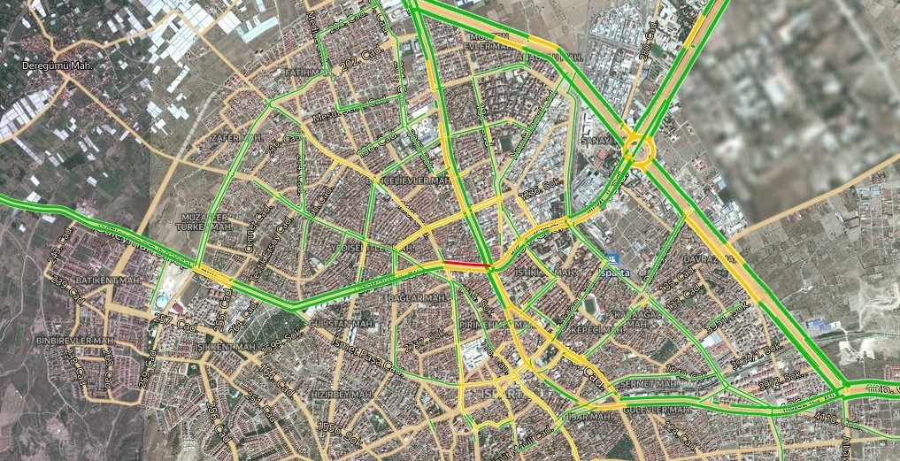 Isparta Trafik Durumu Yol Durumu