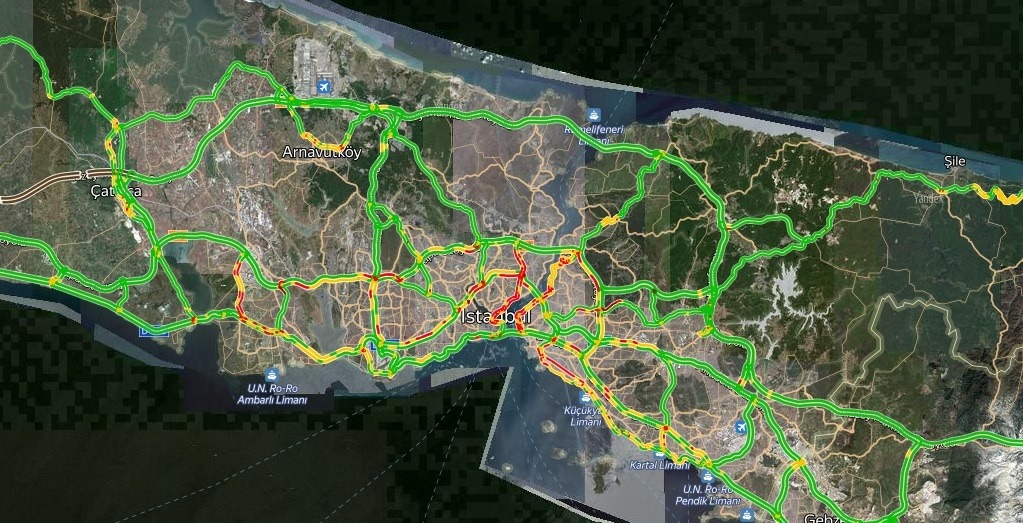 İstanbul Trafik Durumu Yol Durumu