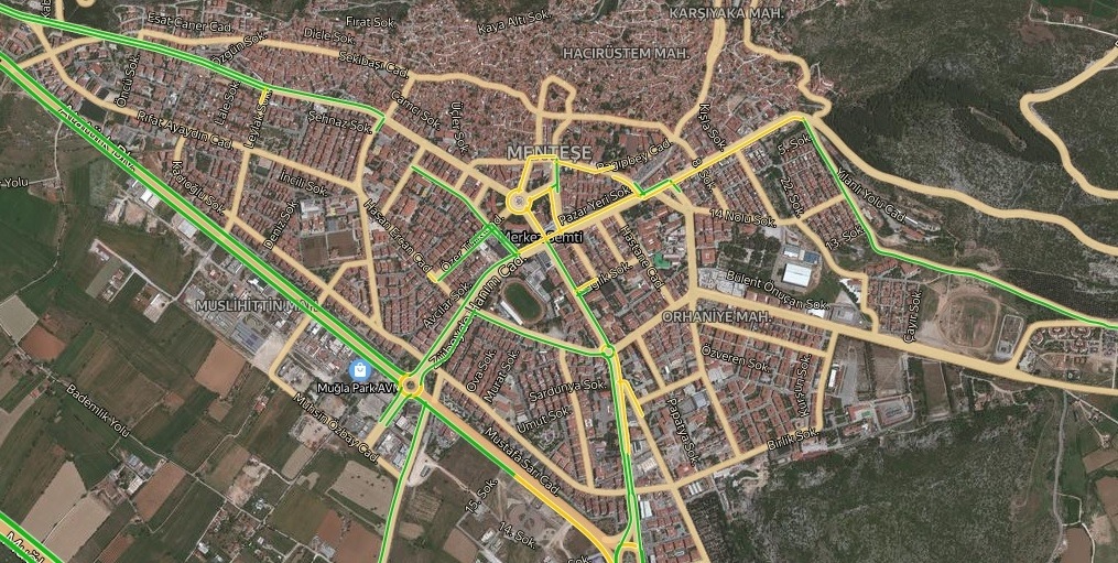 Muğla Trafik Durumu Yol Durumu