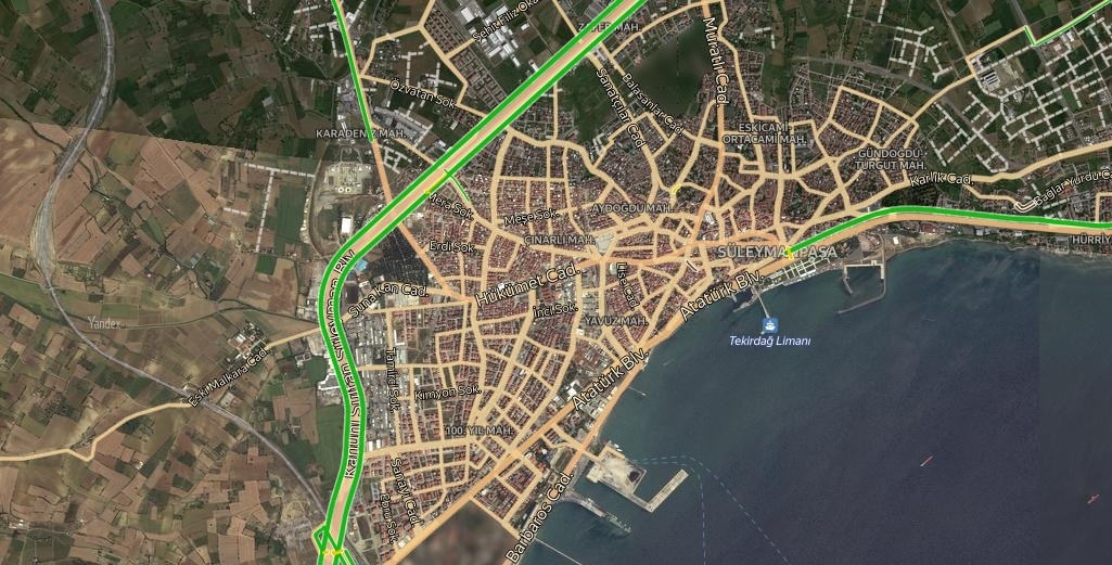 Tekirdağ Trafik Durumu