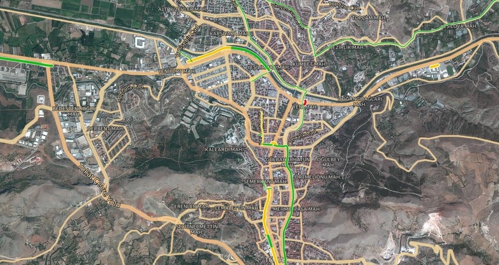 Tokat Trafik Durumu