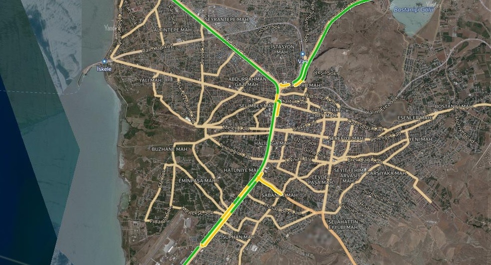 Van Trafik Durumu Yol Durumu