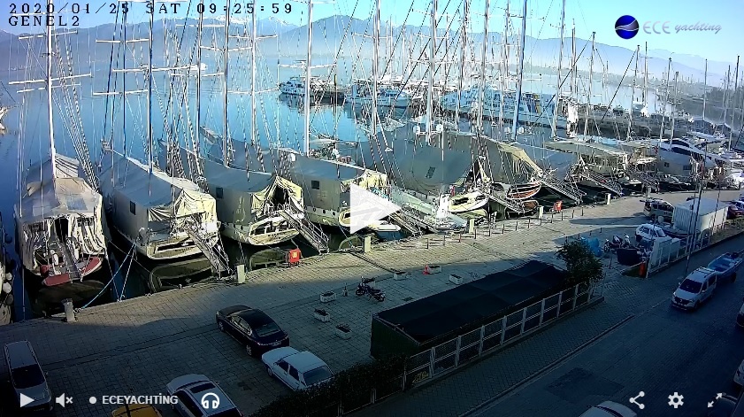 Fethiye Ece Yachting Ece Marina Canlı Mobese