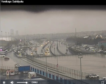 İstanbul Yenikapı Sahil Yolu Canlı Mobese İzle