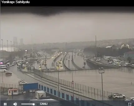 İstanbul Yenikapı Sahil Yolu Canlı Mobese İzle