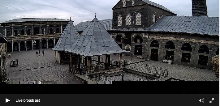 Diyarbakır Ulucami Harem-i Şerif Canlı Mobese