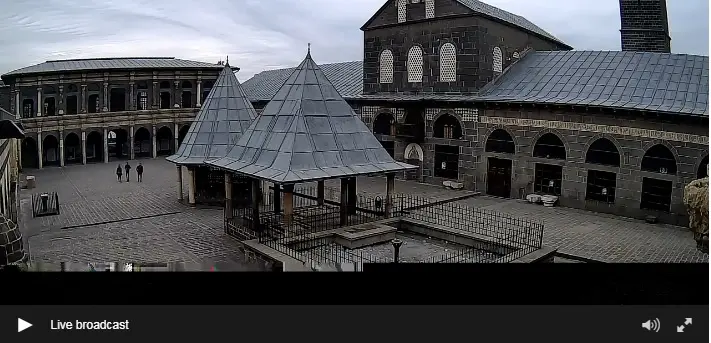 Diyarbakır Ulucami Harem-i Şerif Canlı Mobese