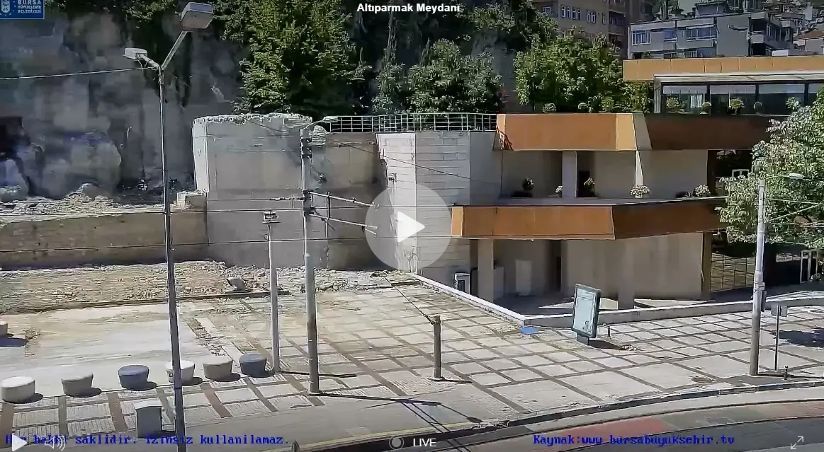 Bursa Altıparmak Meydanı Canlı Mobese