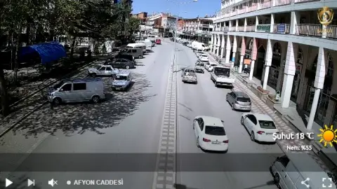 Şuhut Afyon Caddesi Canlı Mobese İzle