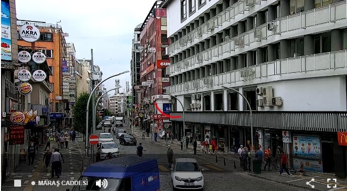 Trabzon Maraş Caddesi Canlı Mobese İzle