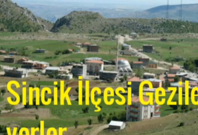Adıyaman Sincik Havadan Kamera İzle