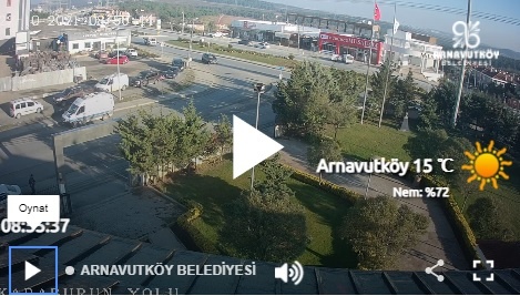 İstanbul Arnavutköy Havalimanı Yolu Canlı Mobese