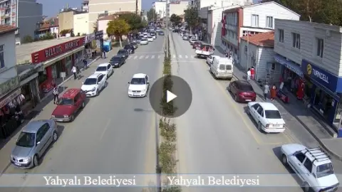 Yahyalı Belediyesi Kayseri Caddesi Canlı Mobese