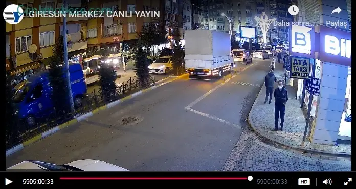 Giresun Şehir Merkezi Canlı Kamera