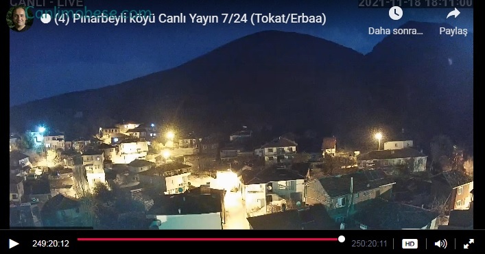 Tokat Erbaa Pınarbeyli Köyü Canlı İzle