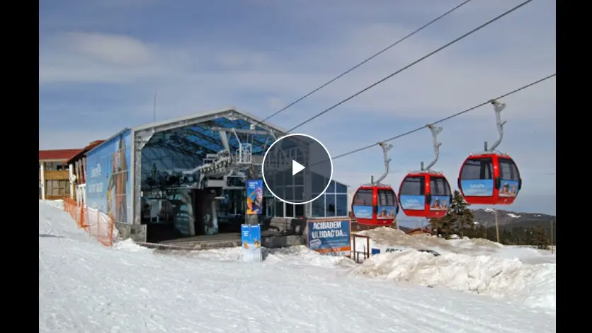Uludağ Ağaoğlu Gondola Canlı