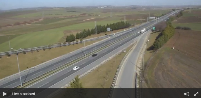 İstanbul Silivri Cezaevi Yolu Canlı Mobese