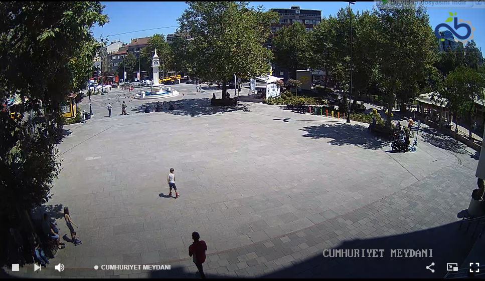 Çorlu Cumhuriyet Meydanı Canlı Kamera