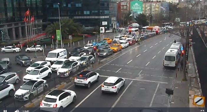 İstanbul Şişli Canlı Mobese