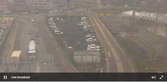 İstanbul Alibeyköy Meydanı Canlı Mobese