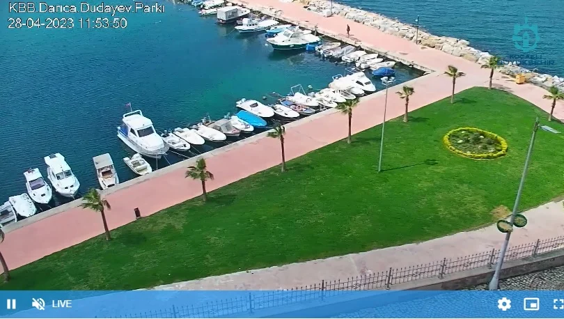 Kocaeli Darıca Dudayev Parkı Canlı Mobese