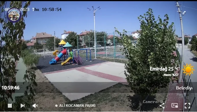 Emirdağ Ali Kocaman Parkı Canlı İzle