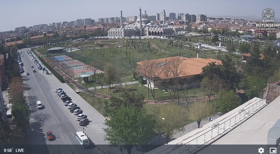 Konya Millet Bahçesi Canlı Kamera İzle