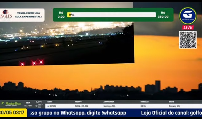 Brezilya Sao Paulo Havalimanı Canlı Mobese