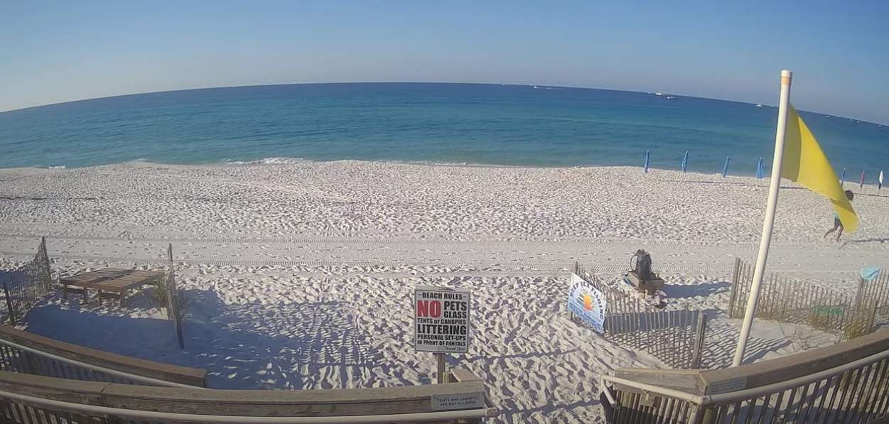 Destin Plajı Canlı Canlı İzle