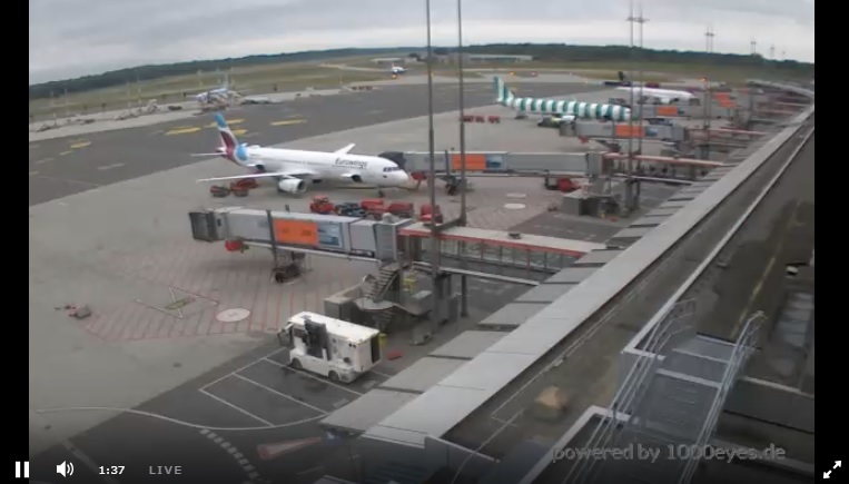 Hamburg Hava Limanı Canlı Mobese İzle