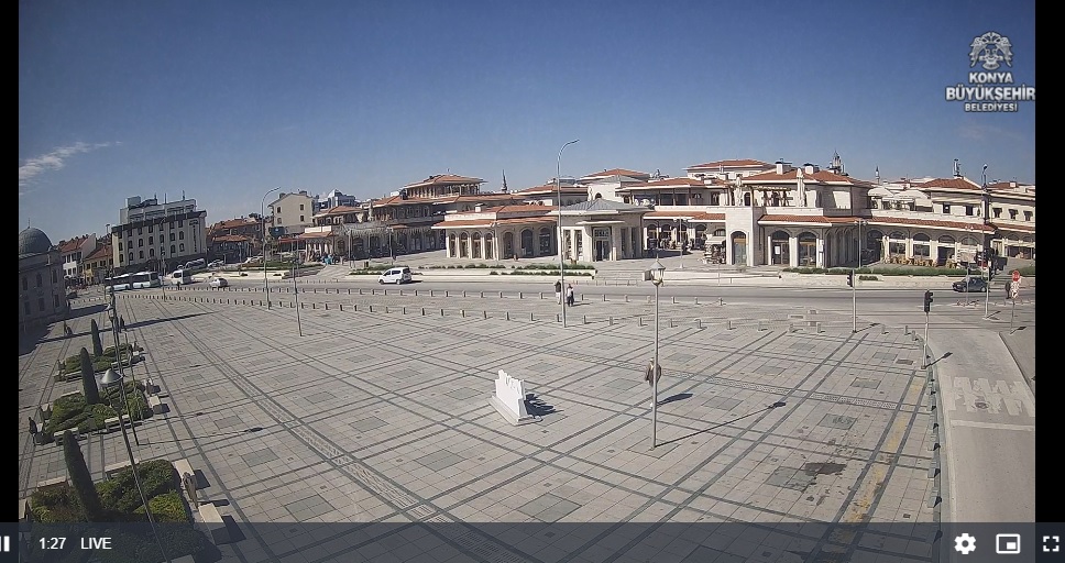 Konya Türbe Önü Canlı Mobese İzle