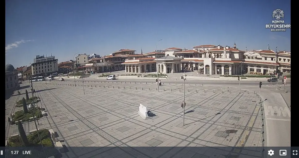 Konya Türbe Önü Canlı Mobese İzle