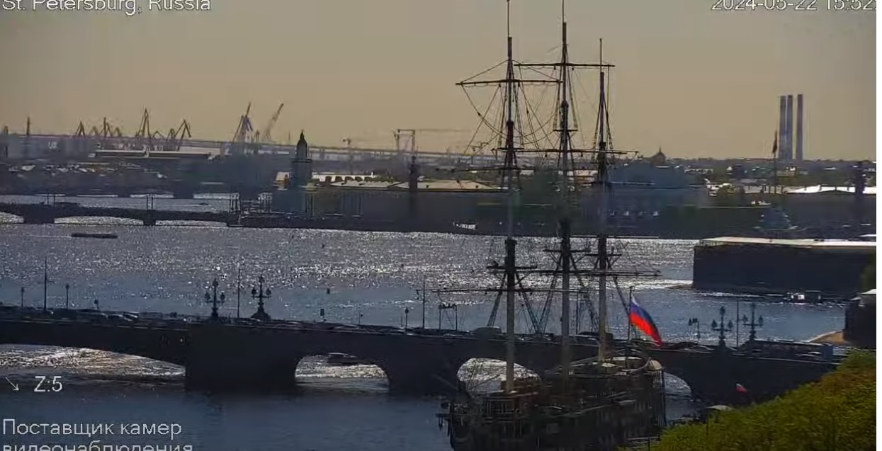 Rusya Saint Petersburg Canlı Mobese