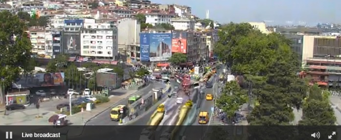 İstanbul Beşiktaş Meydanı Canlı