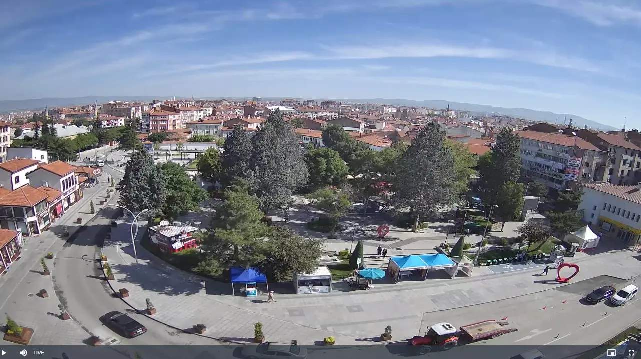 Çorum 15 Temmuz Hürriyet Meydanı Canlı Mobese