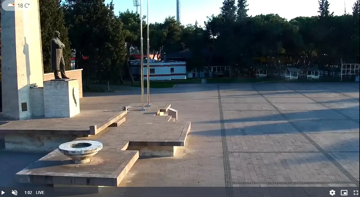 Balıkesir Atatürk Anıtı Canlı Mobese