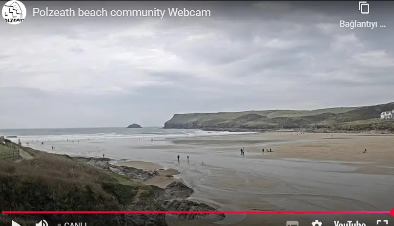 Polzeath Beach Plajı Canlı