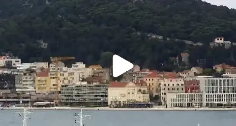 Hırvatistan Split Cam Limanı Canlı Mobese