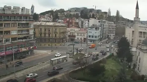 Bosna Hersek Saraybosna Canlı Mobese