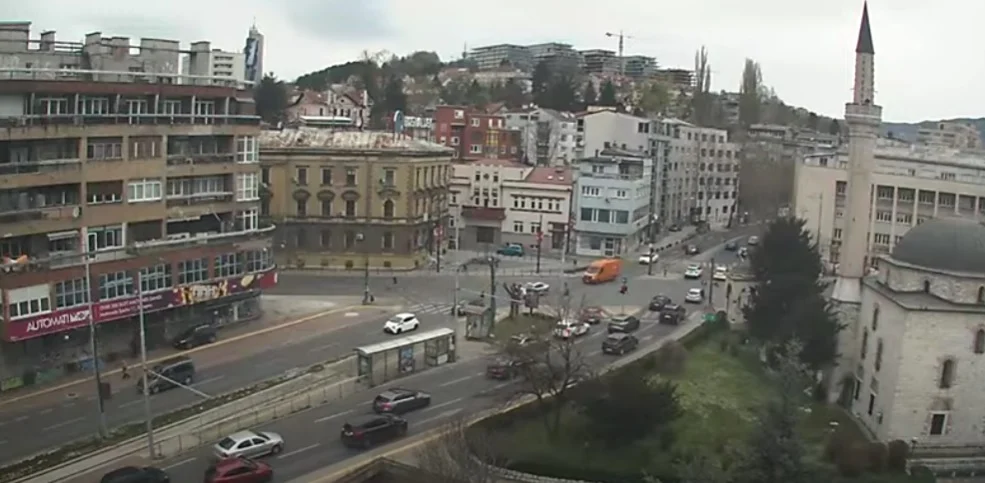 Bosna Hersek Saraybosna Canlı Mobese