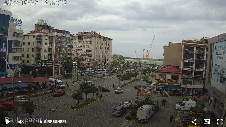 Giresun Balık Pazarı Canlı İzle
