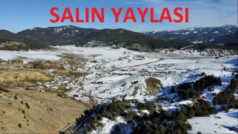 Ankara Kızılcahamam Salın Yaylası Havadan Kamera Görüntüleri İzle