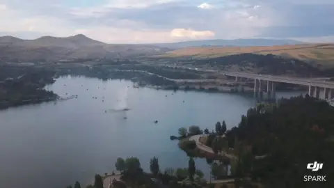 Ankara Mavi Göl Havadan Kamera Görüntüleri İzle
