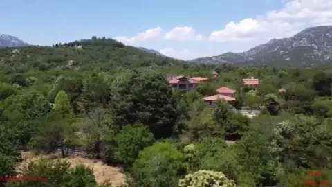 Antalya Ormana Havadan Kamera Görüntüleri İzle