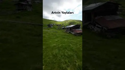Artvin Ardanuç Yaylaları Havadan Kamera Görüntüleri İzle